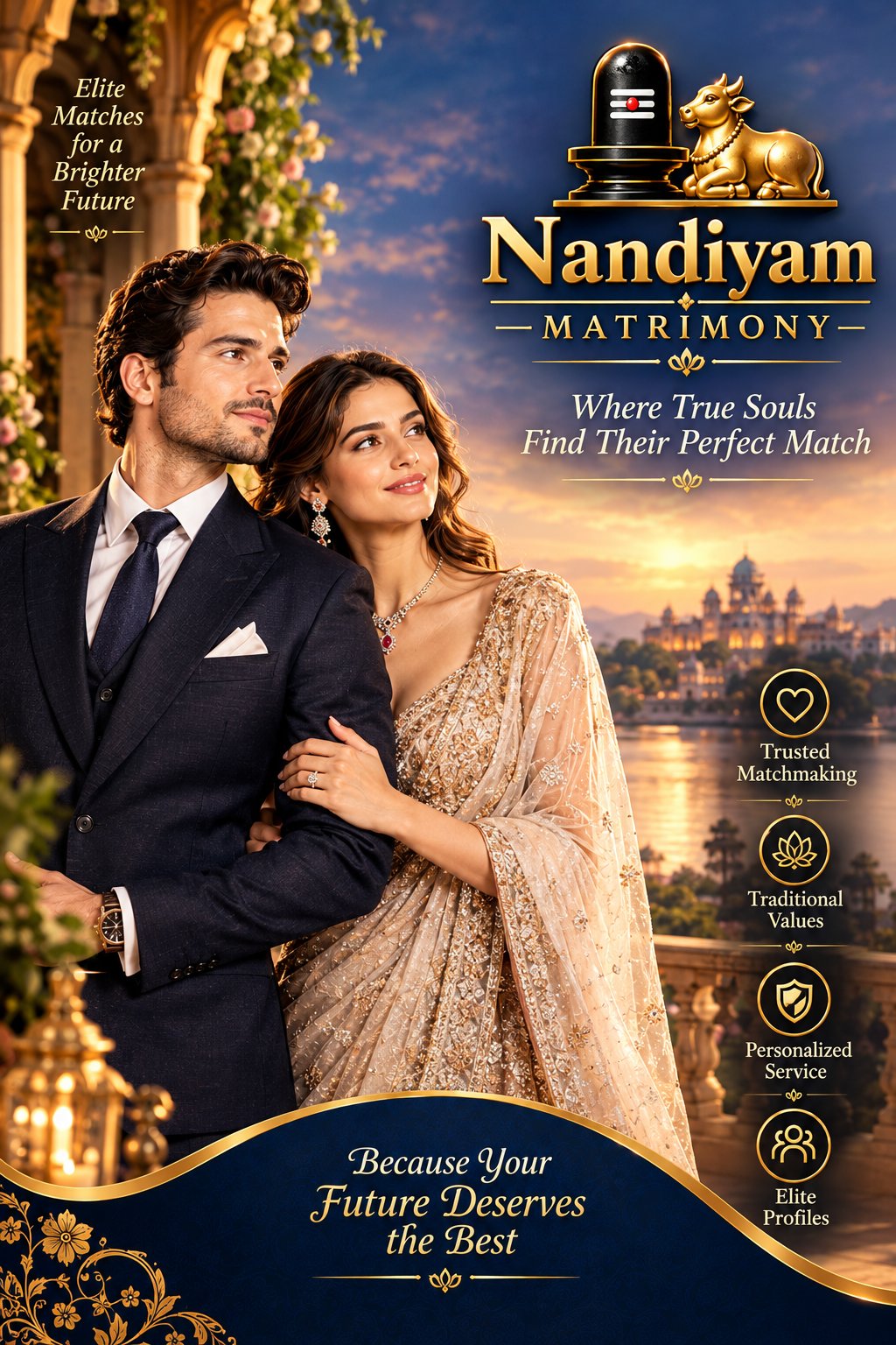 Nandiyam Matrimony membership — because your future deserves the best